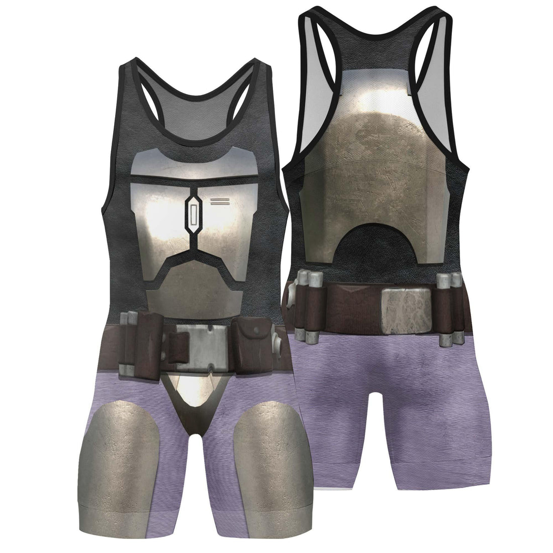 The Mandalorian Cosplay Wrestling Singlet