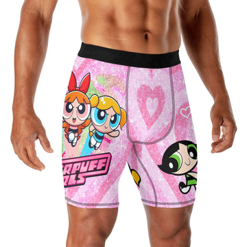 The Powerpuff Girls Heartbeat Compression Shorts