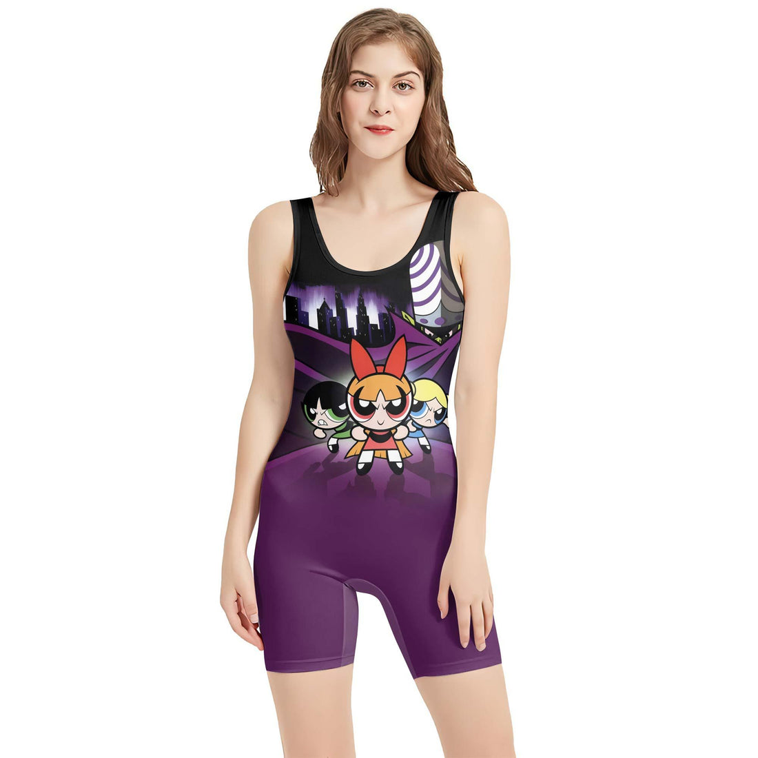 The Powerpuff Girls Versus Mojo Jojo Wrestling Singlet