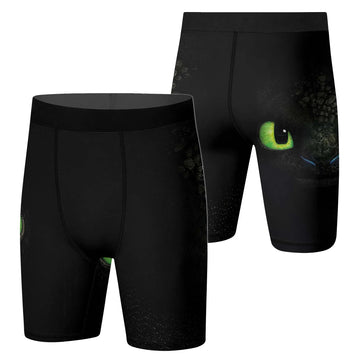 Toothless Face Compression Shorts