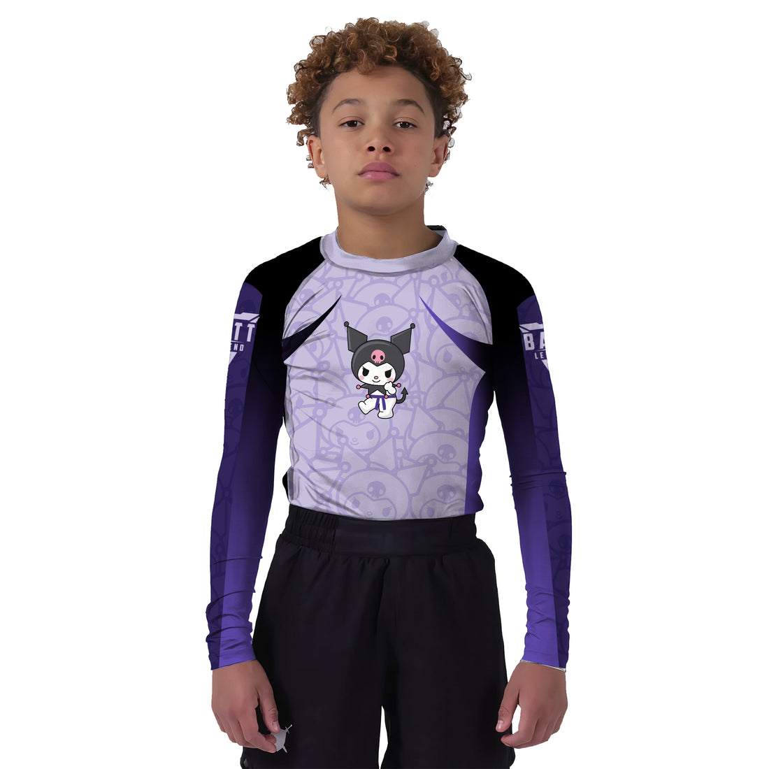 Tricksy Kuromi Kids Rash Guard