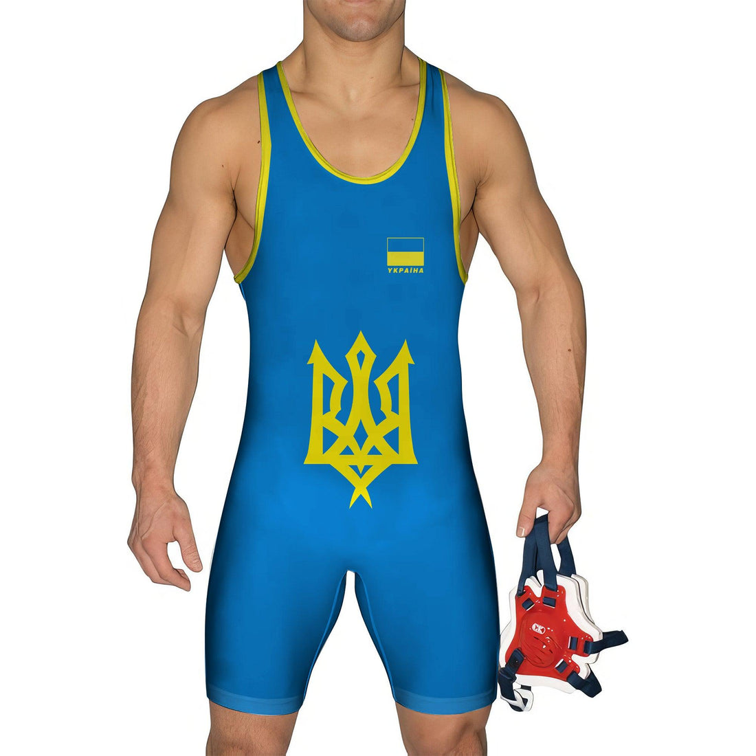 Ukraine Wrestling Singlet