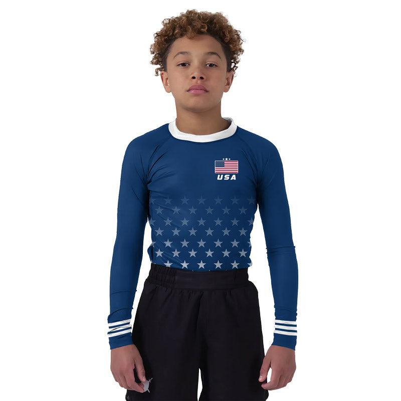United States Kids Rash Guard