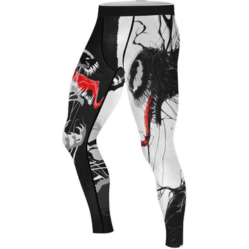 Venom And Anti-Venom Combat Men's Compression Leggings