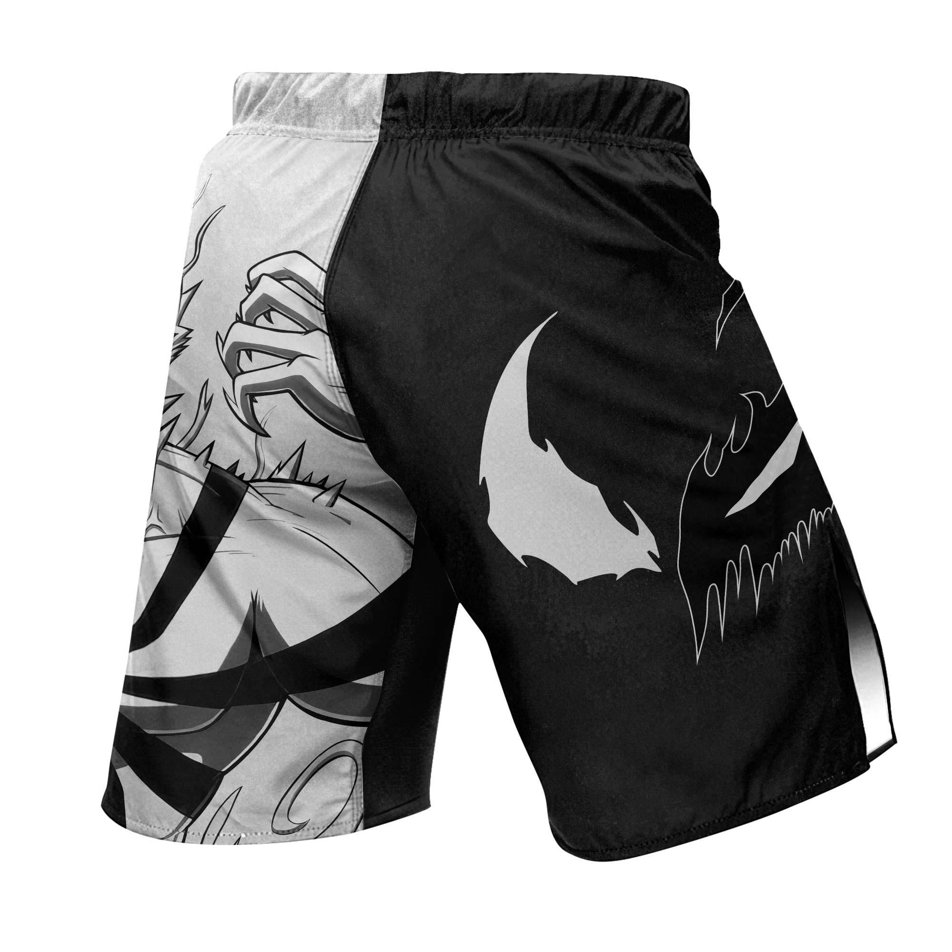 Venom Half Side Anti-Venom Fight Shorts