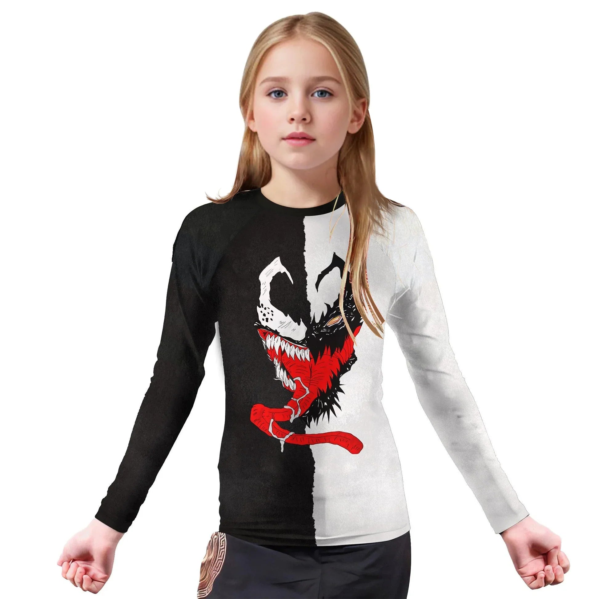 Venom Versus Anti-Venom Kids Rash Guard