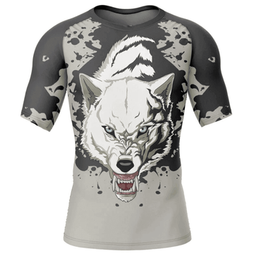 Wolf's Rain Kiba Wolf Form Rash Guard