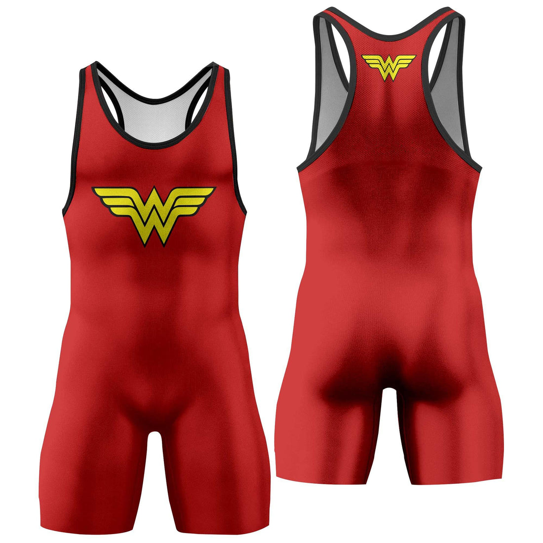 Wonder Woman Symbol Wrestling Singlet