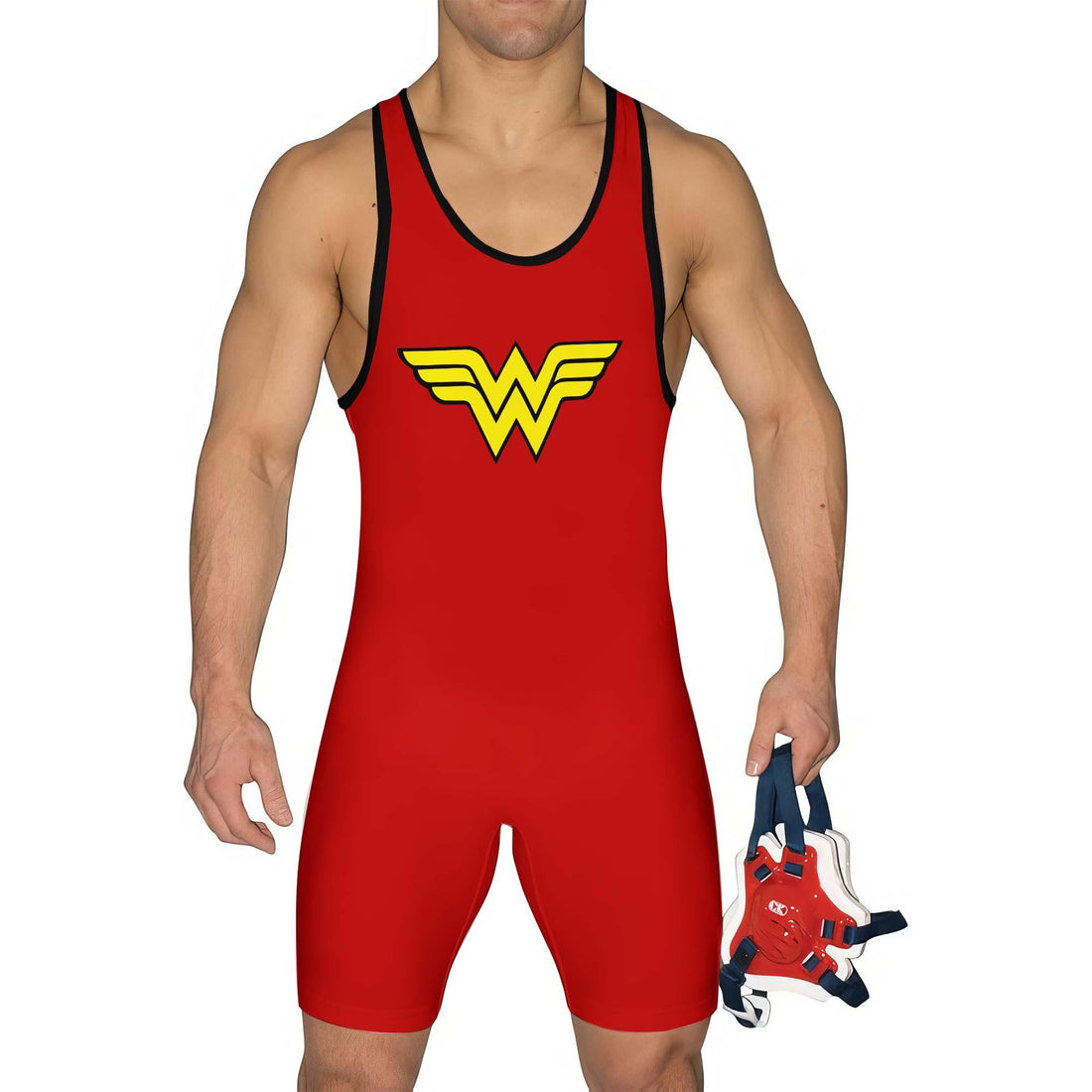 Wonder Woman Symbol Wrestling Singlet