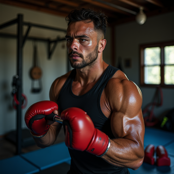 Strength Training Program for MMA Fighters at Home