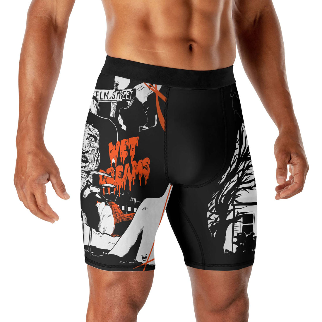 A Nightmare on Elm Street Compression Shorts