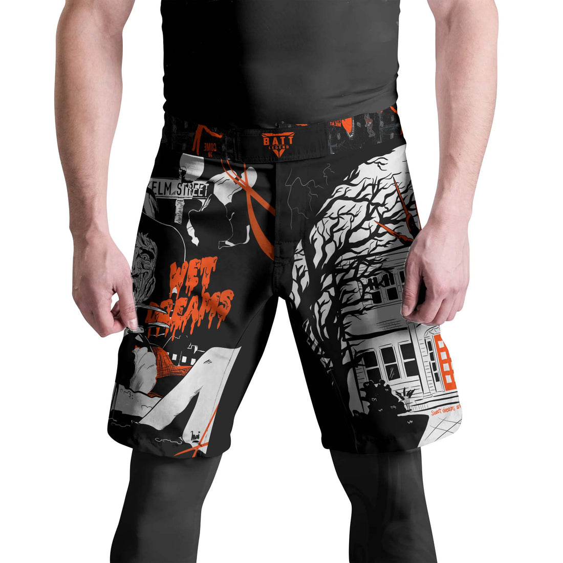 A Nightmare on Elm Street Fight Shorts