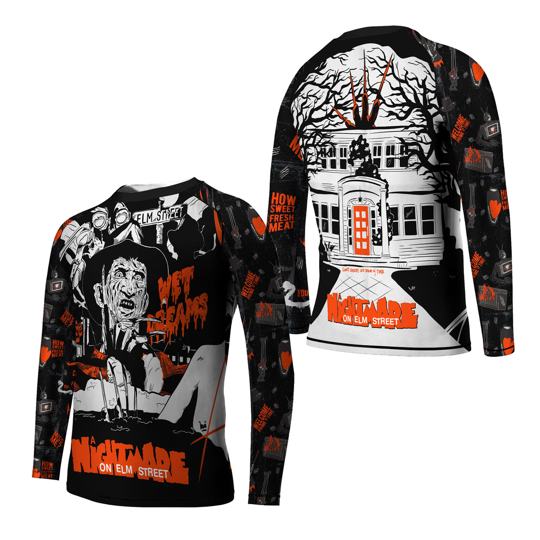 A Nightmare on Elm Street Kids Rash Guard