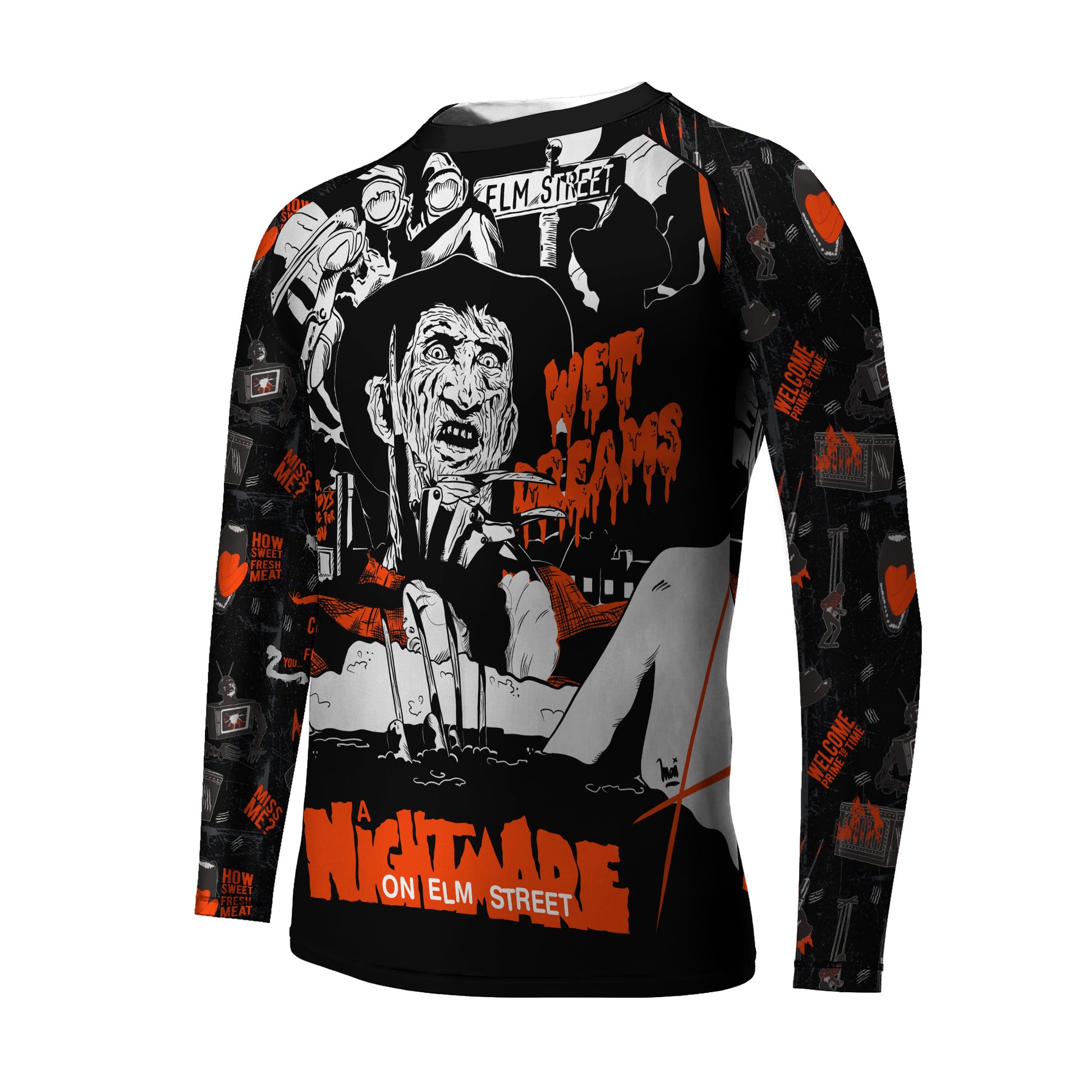 A Nightmare on Elm Street Kids Rash Guard