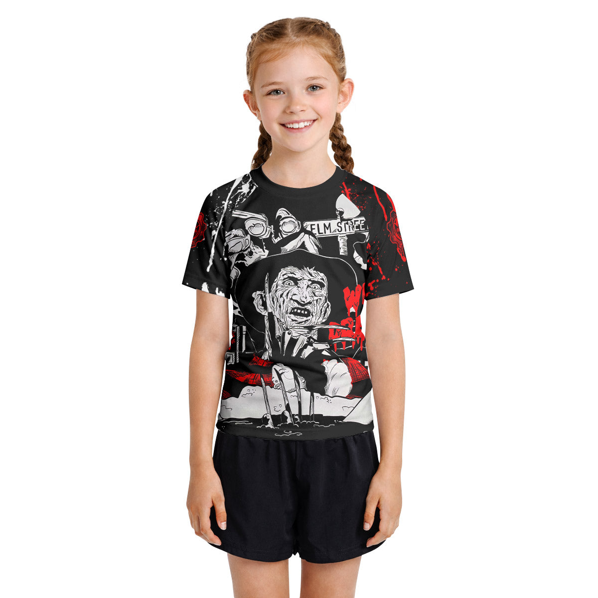 A Nightmare on Elm Street Kids Rash Guard