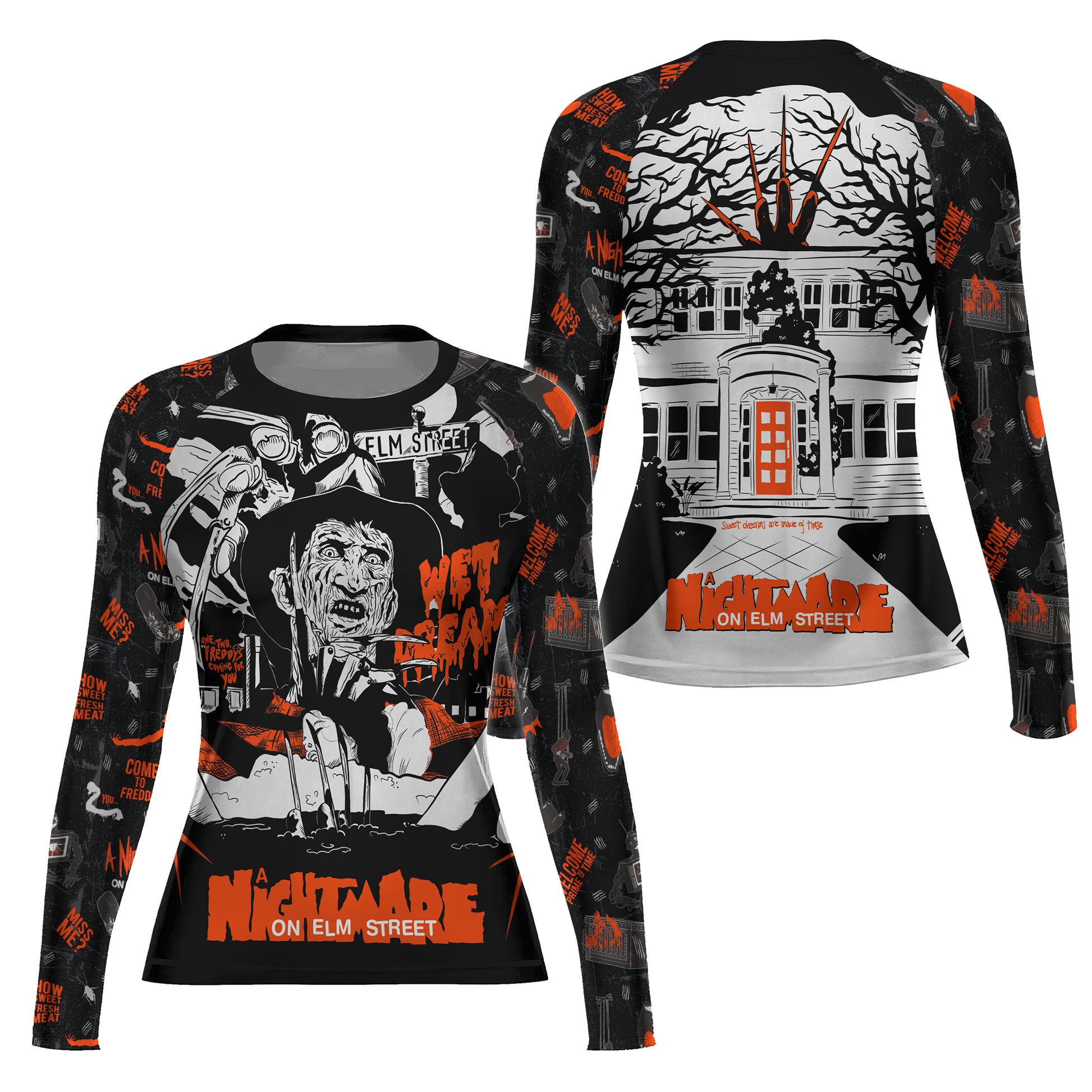A Nightmare on Elm Street Rash Guard