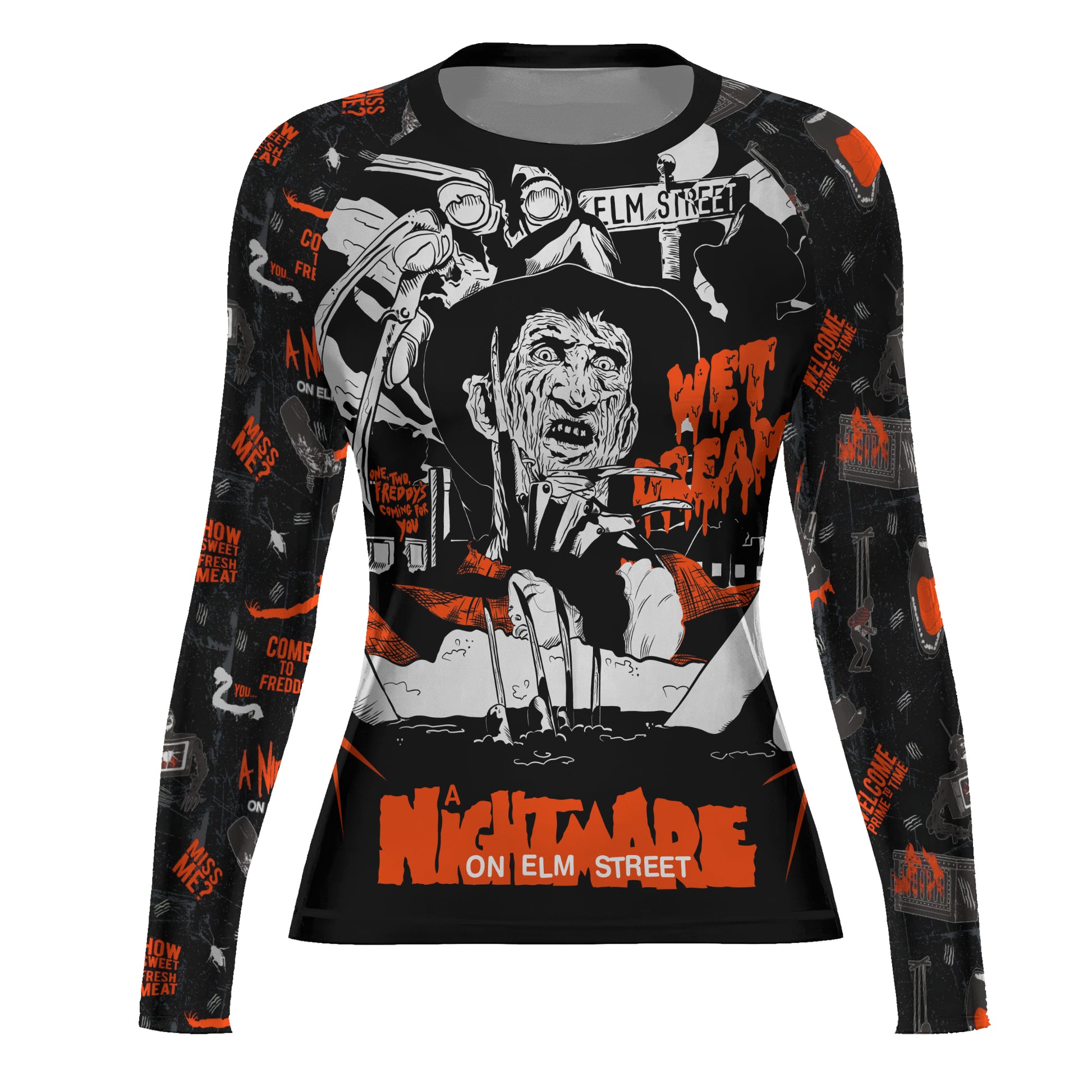 A Nightmare on Elm Street Rash Guard