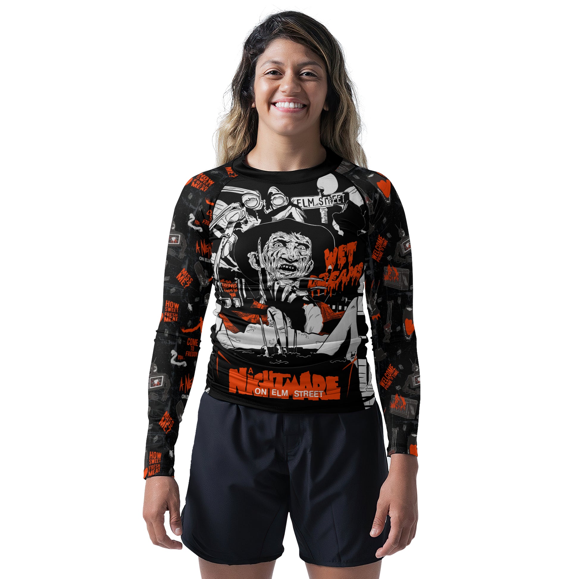 A Nightmare on Elm Street Rash Guard