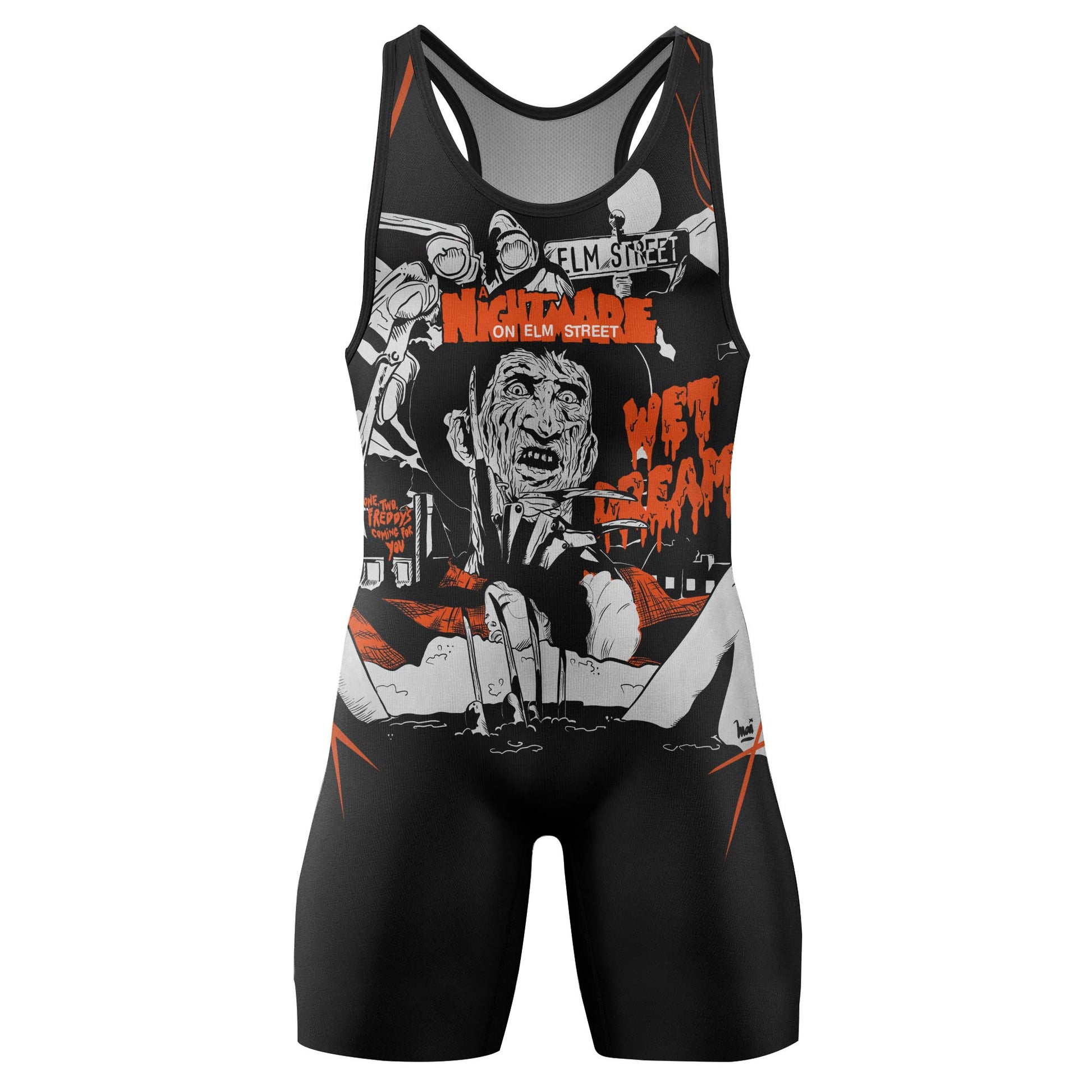A Nightmare on Elm Street Wrestling Singlet