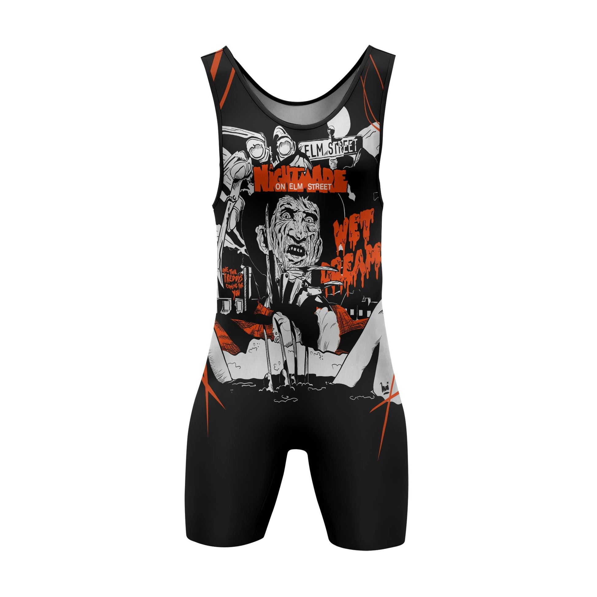 A Nightmare on Elm Street Wrestling Singlet