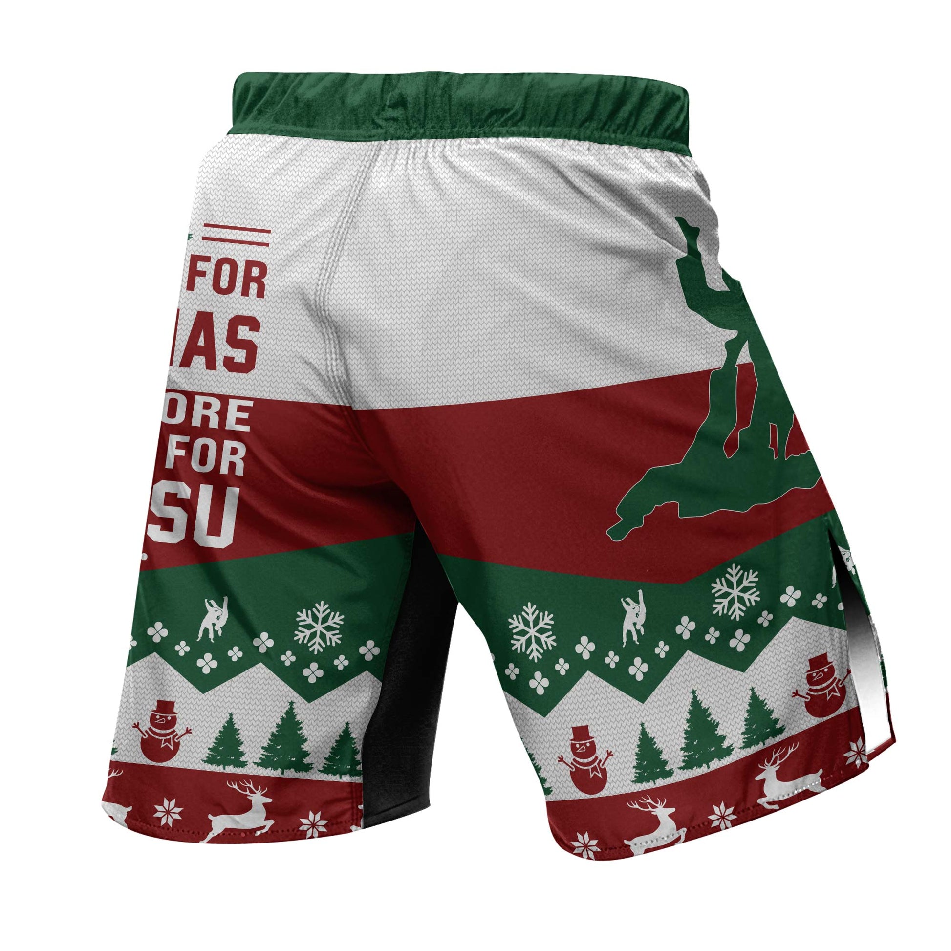 All I Want For Christmas Is Jiu Jitsu Fight Shorts