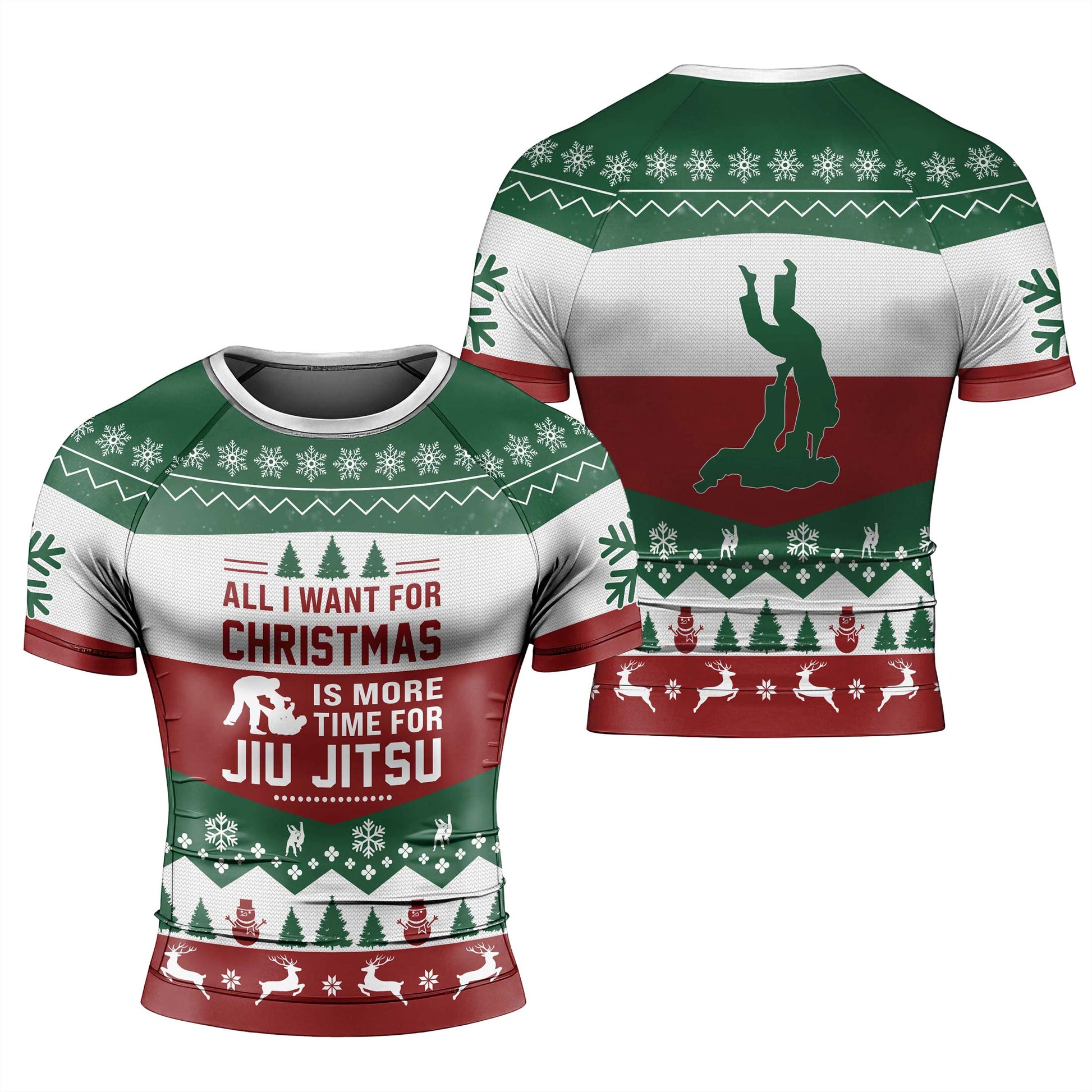 All I Want For Christmas Is Jiu Jitsu Rash Guard