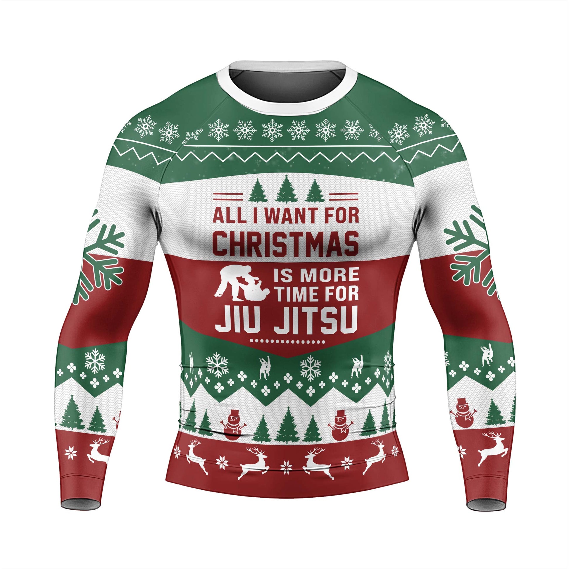 All I Want For Christmas Is Jiu Jitsu Rash Guard