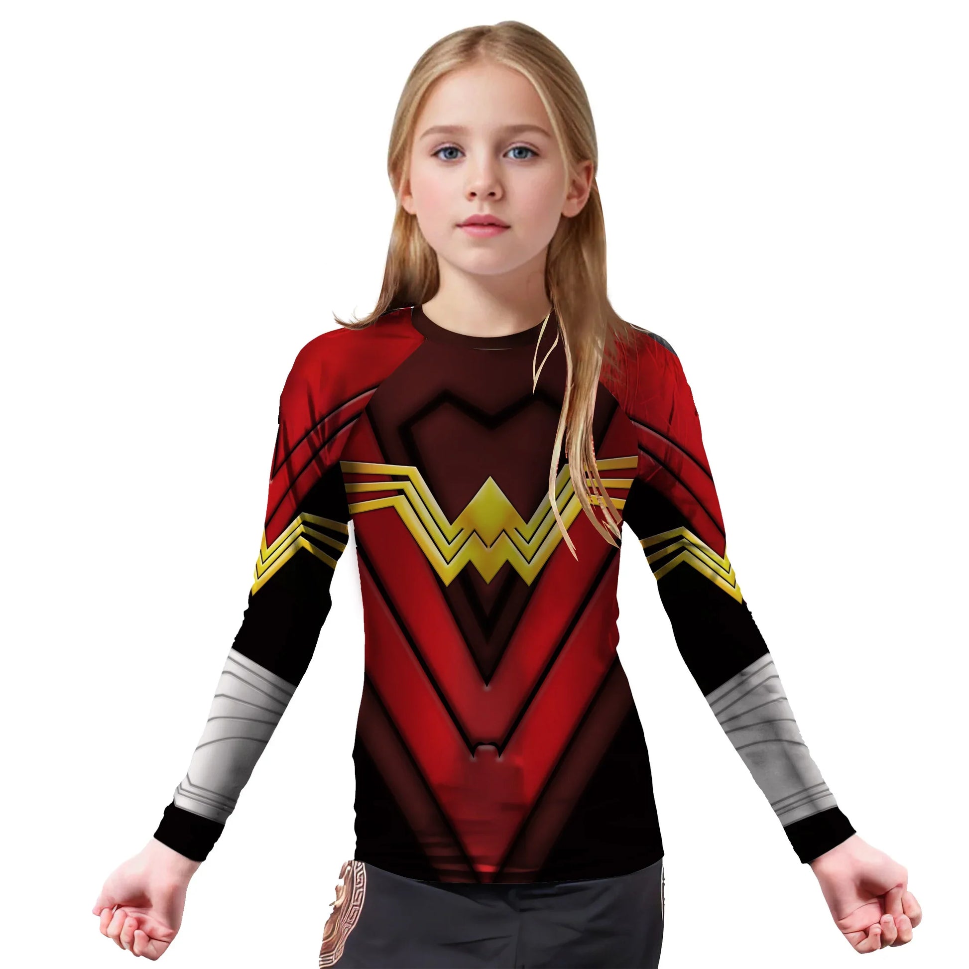 Amazon Wonder Woman Kids Rash Guard