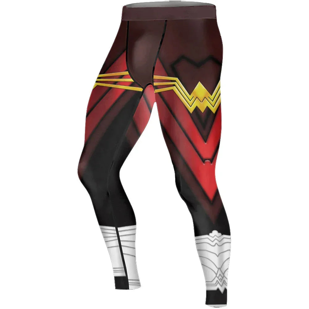 Amazon Wonder Woman Men's Compression Leggings