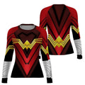 Amazon Wonder Woman Rash Guard