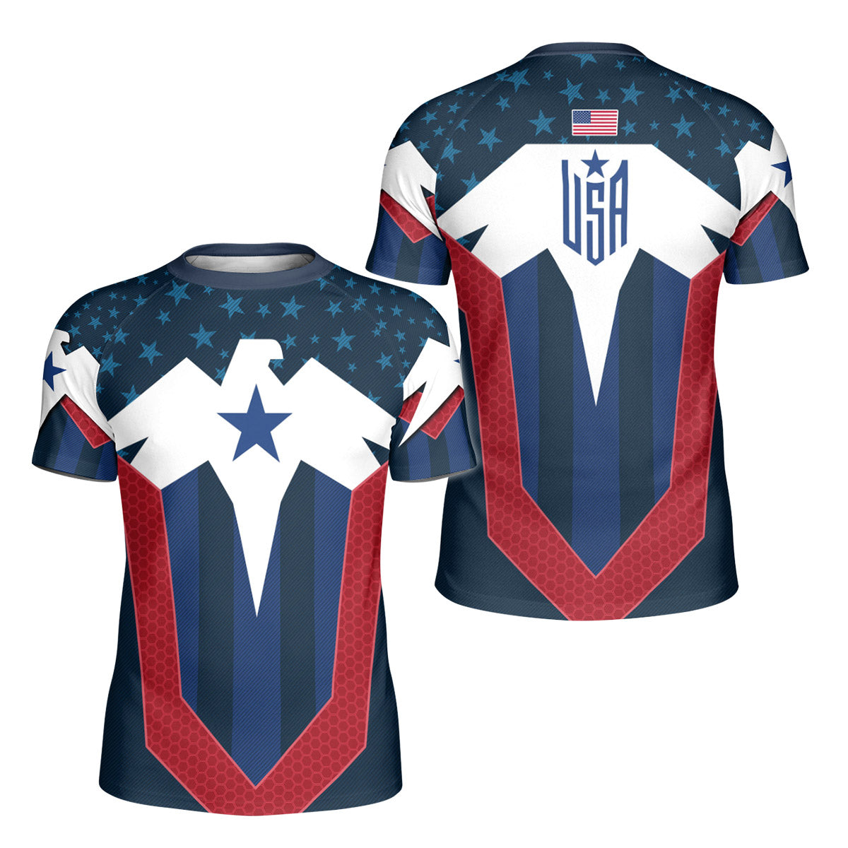 America Eagle Kids Rash Guard