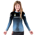 Argentina Halftone Kids Rash Guard