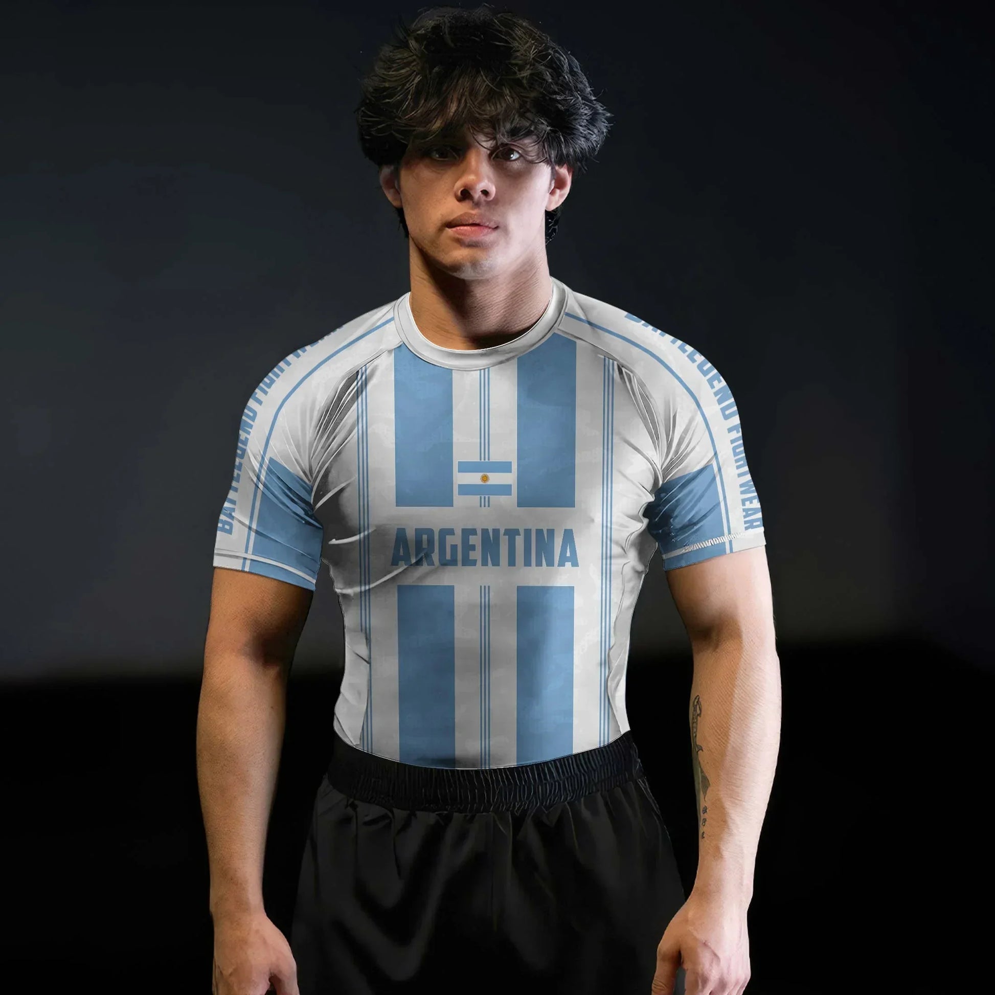 Argentina Heritage Force Rash Guard