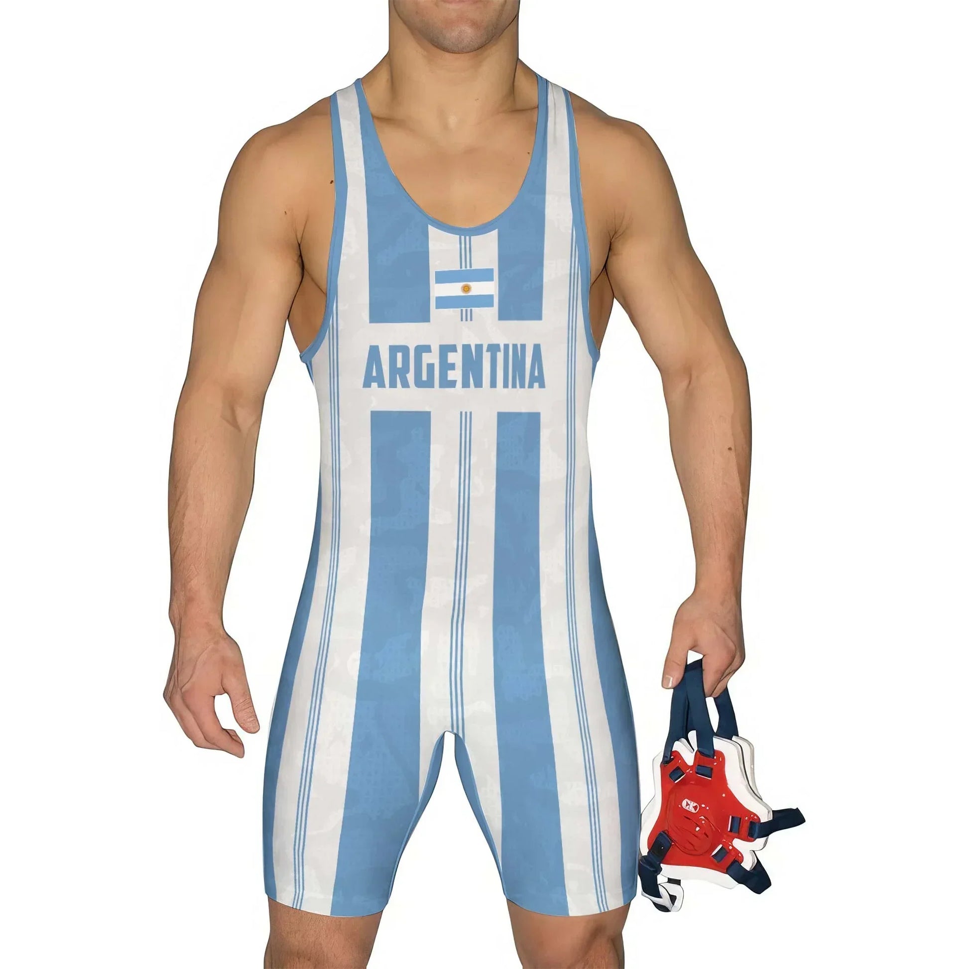 Argentina Heritage Force Wrestling Singlet