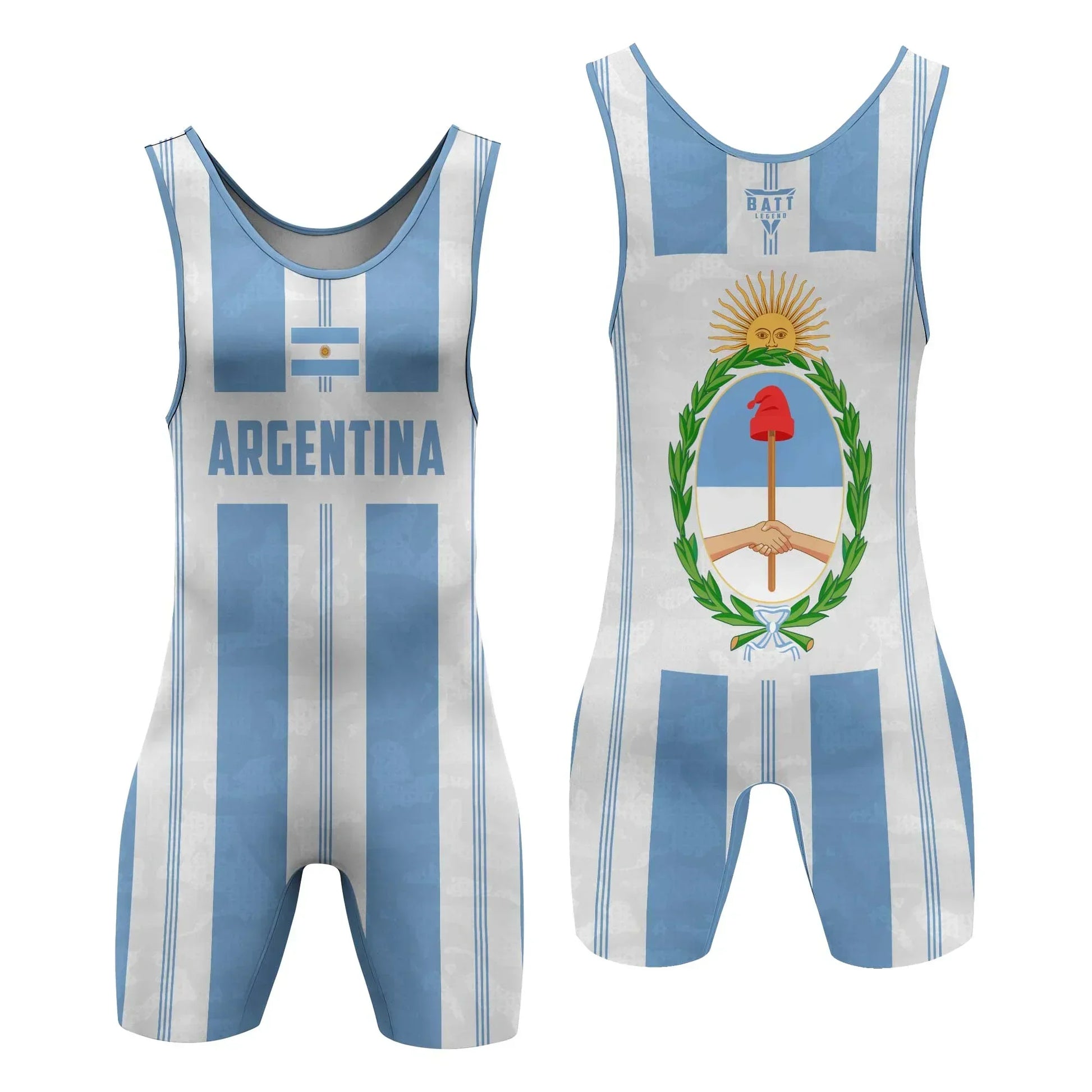 Argentina Heritage Force Wrestling Singlet