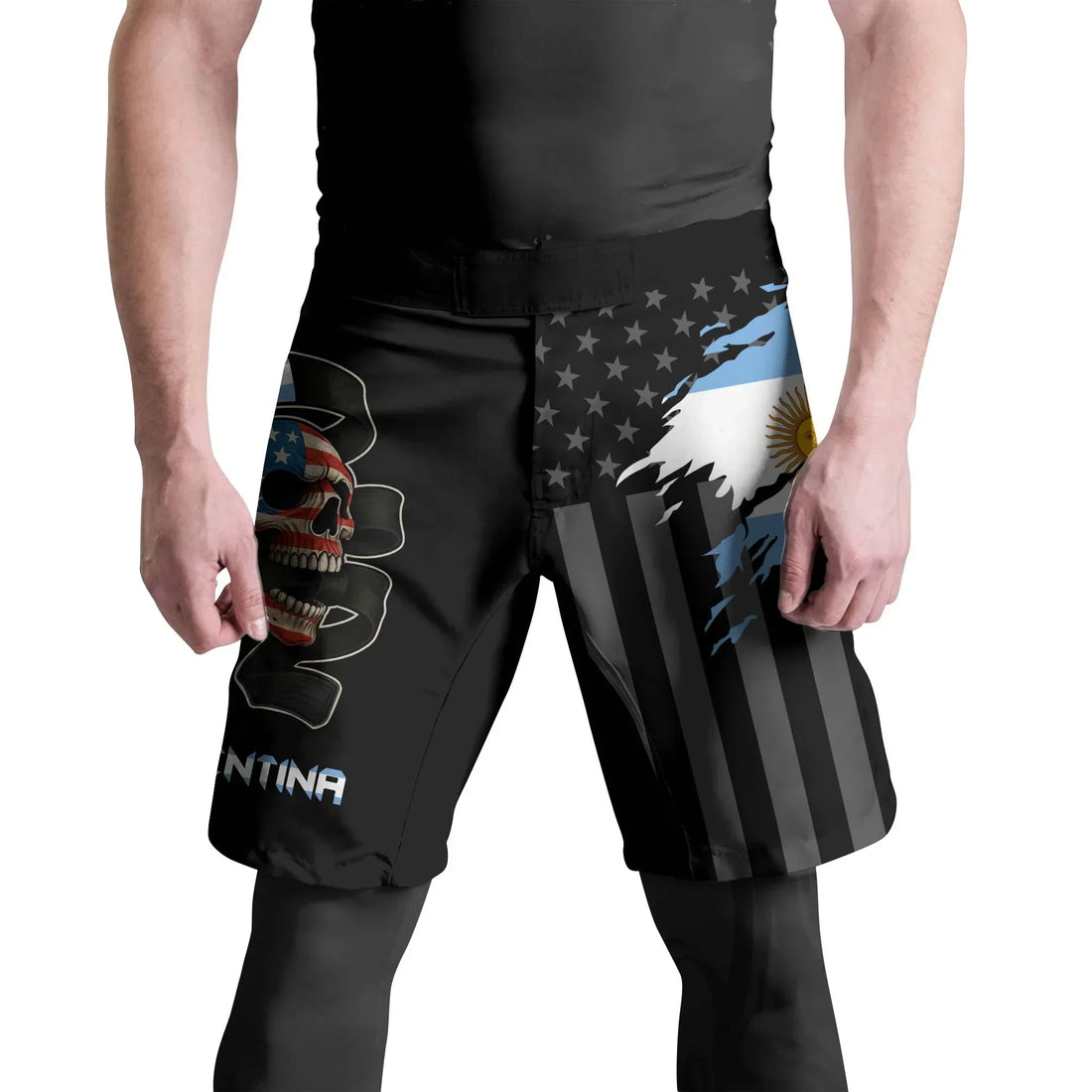 Argentina Phantom Division Fight Shorts