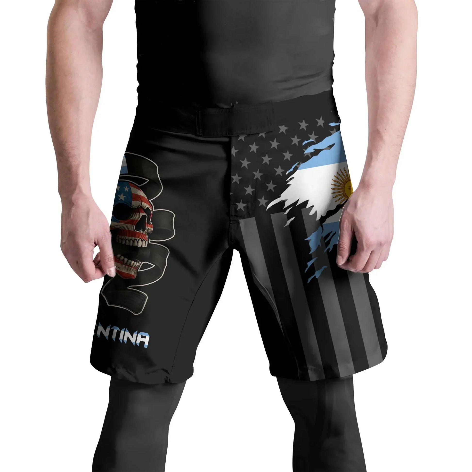 Argentina Phantom Division Fight Shorts