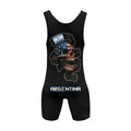 Argentina Phantom Division Wrestling Singlet