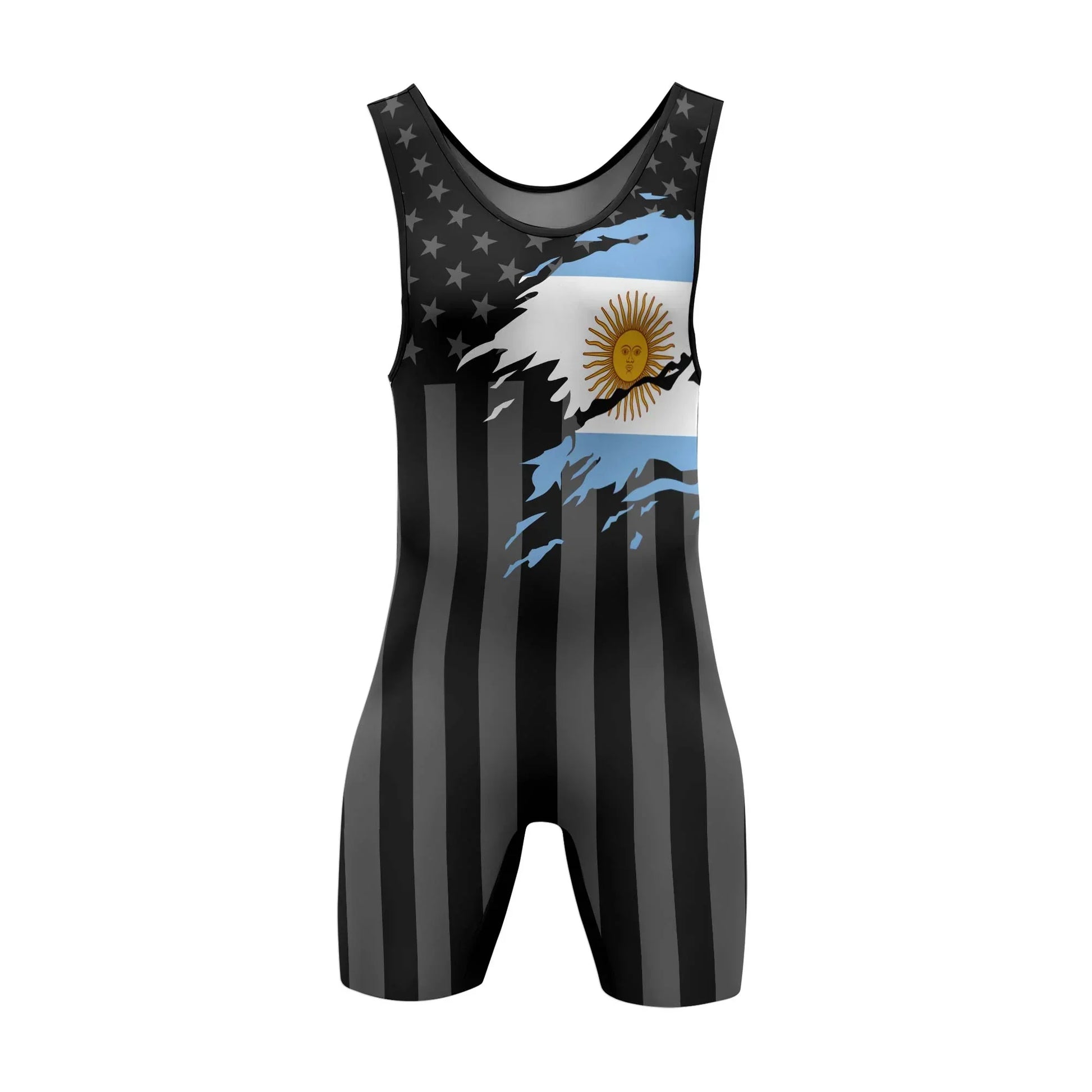 Argentina Phantom Division Wrestling Singlet
