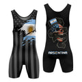 Argentina Phantom Division Wrestling Singlet
