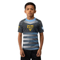 Argentina Skull Fighter Kids Rash Guard