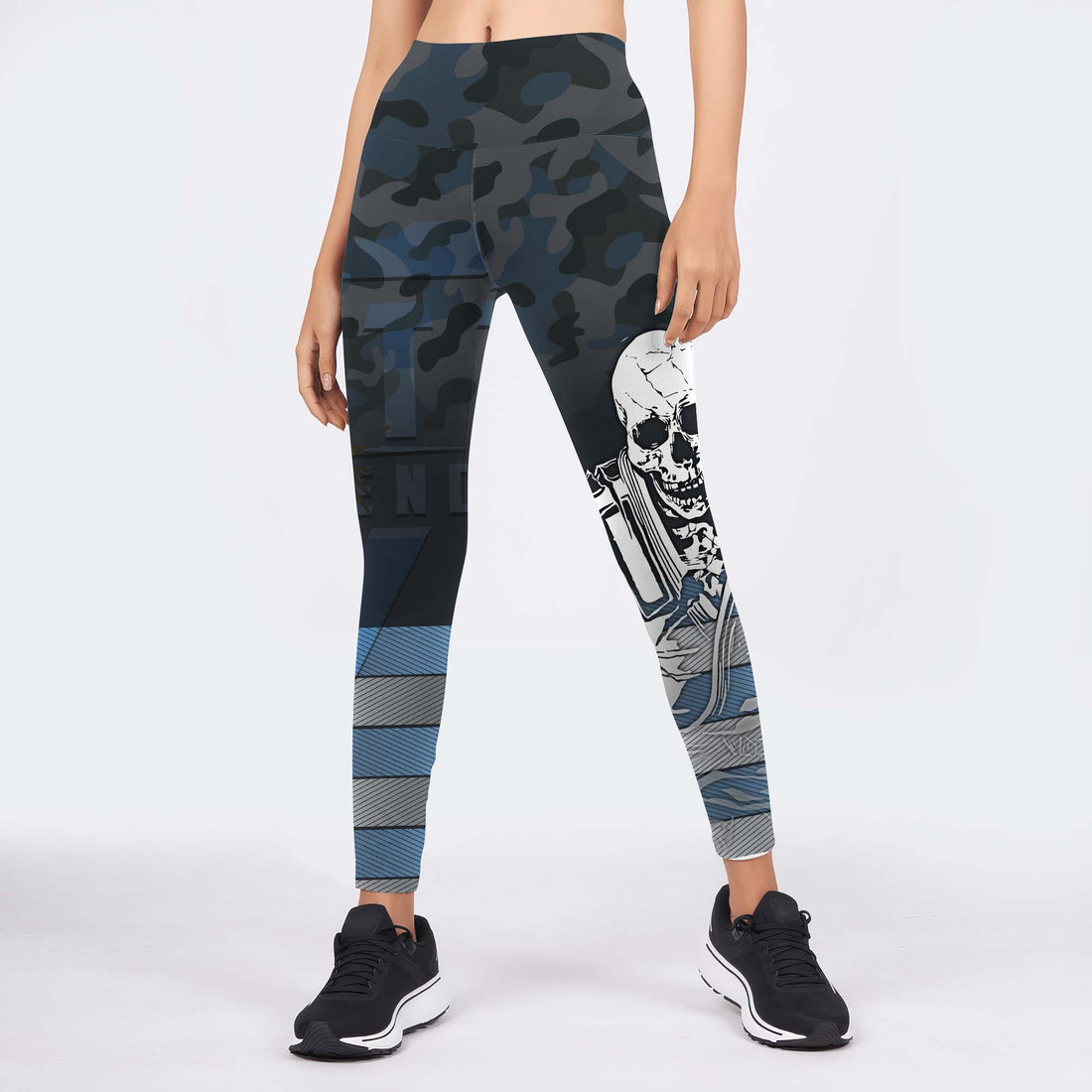 Argentina Skull Fighter Leggings