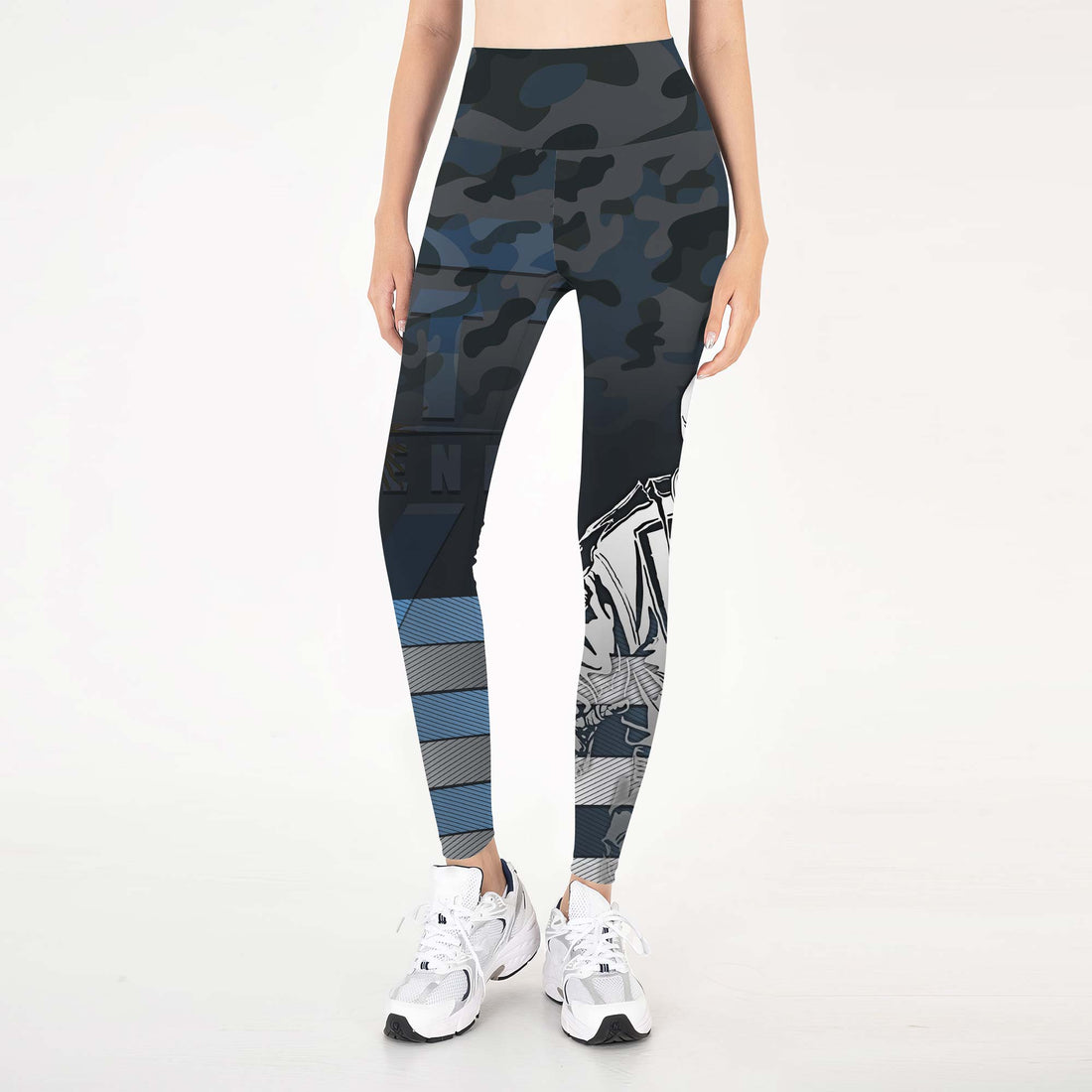 Argentina Skull Fighter Leggings