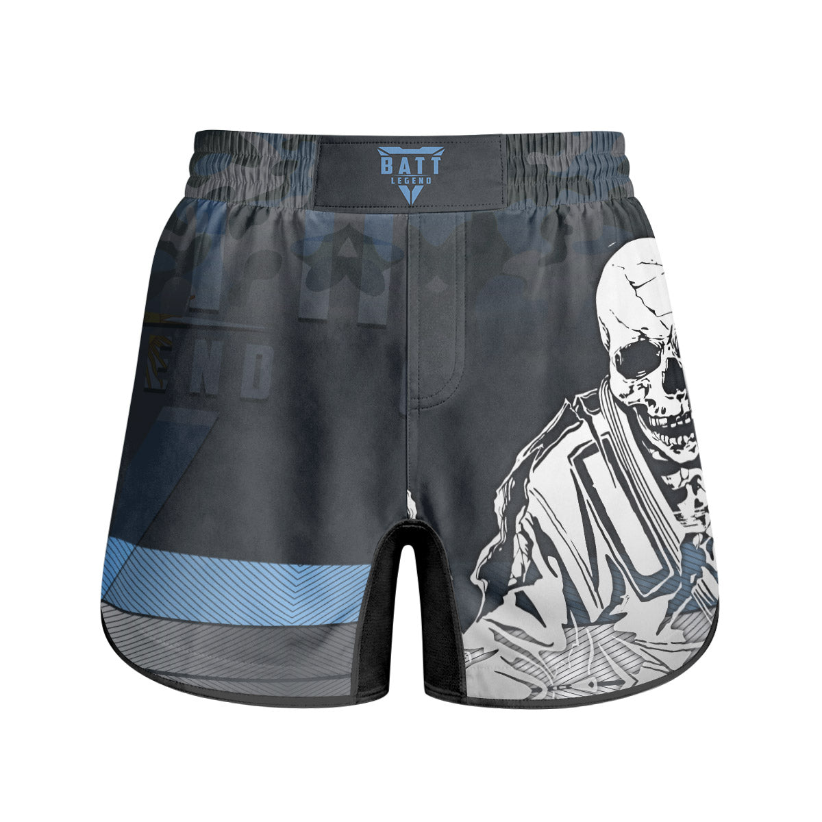 Argentina Skull Fighter Grappling Shorts