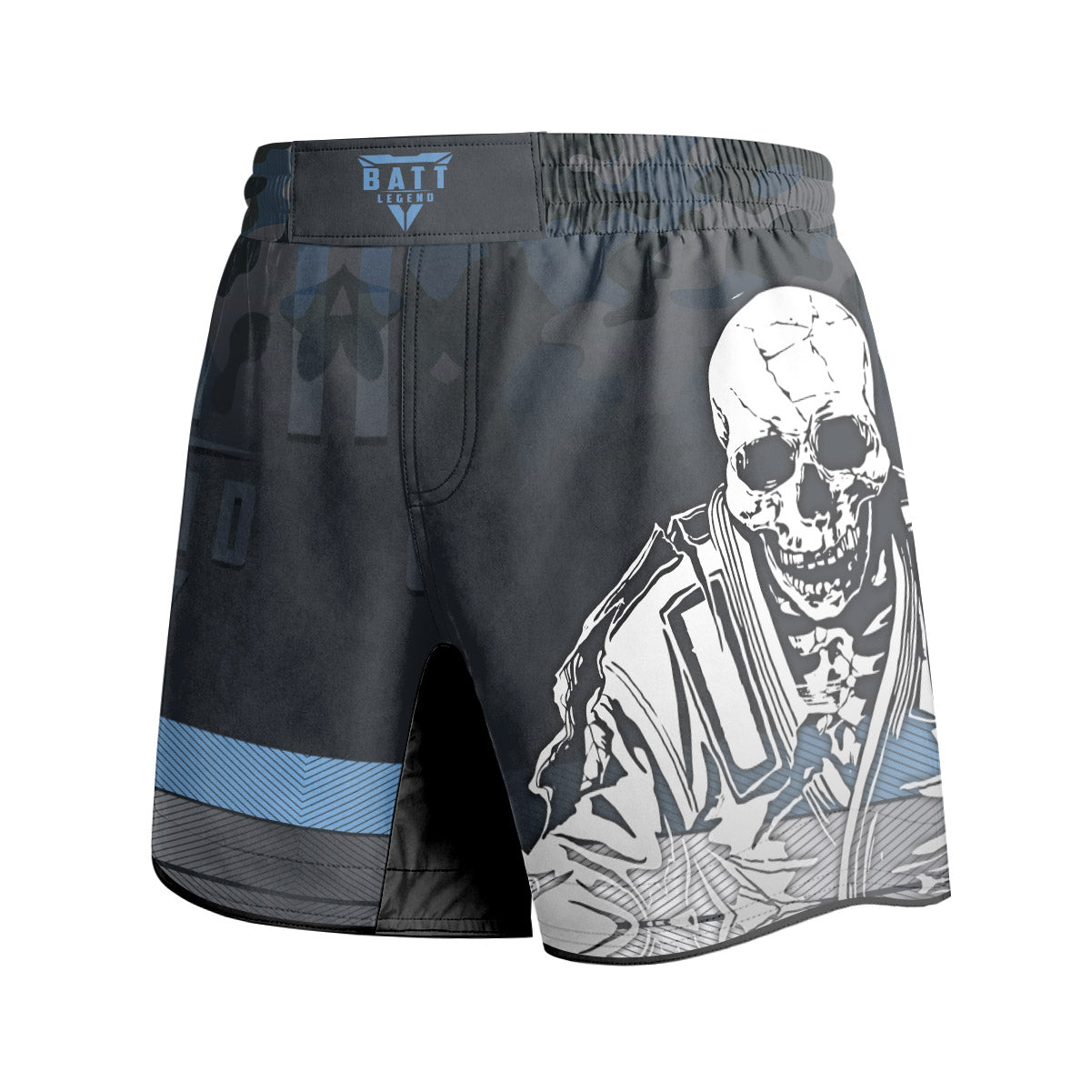 Argentina Skull Fighter Grappling Shorts