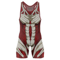 Attack On Titan Armored Titan Wrestling Singlet