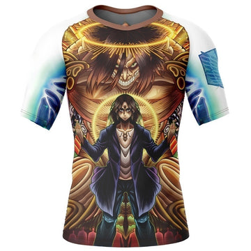 Attack On Titan Eren Rash Guard