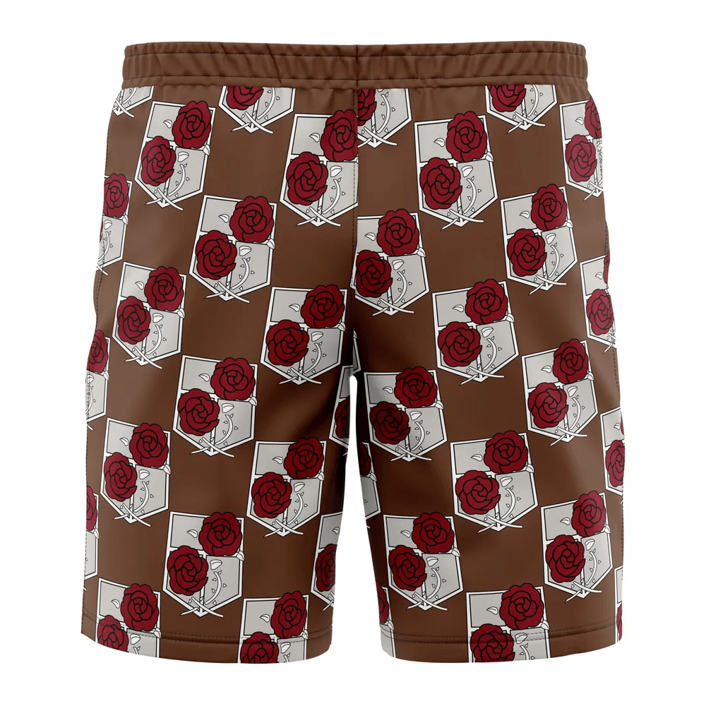 Attack On Titan Garrison Badge Swim Trunks