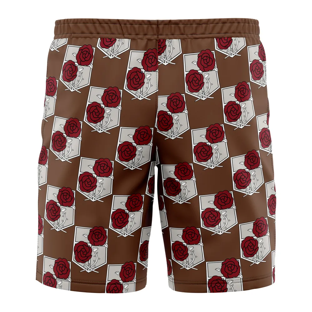Attack On Titan Garrison Badge Swim Trunks