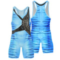 Avatar Cosplay Wrestling Singlet